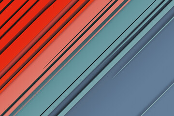 Obraz premium Abstract paper cutout. Future graphic geometric design. Geometry texture futuristic decoration