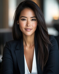 Fototapeta premium portrait of a business woman
