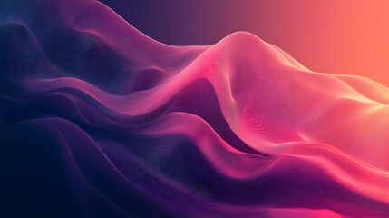 Obraz premium Muted gradient background with tech layers forming subtle depth