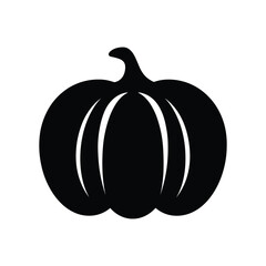 Halloween Pumpkin Silhouette Vector