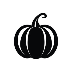 Halloween Pumpkin Silhouette Vector
