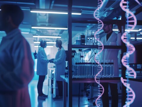 DNA Data Storage Research Lab Exploring Innovative Encoding and Decoding Methods