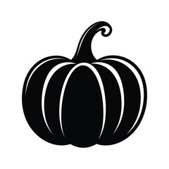 Halloween Pumpkin Silhouette Vector