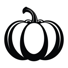 Halloween Pumpkin Silhouette Vector