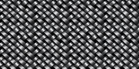 Steel pattern with a metallic, industrial design. seamless background pattern