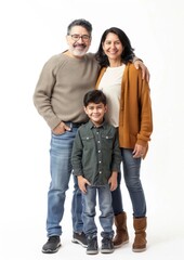 Fototapeta premium Mixed race family people person photo.