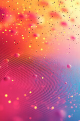 Obraz premium A gradient of pastel and natural dots forming a smooth pattern,