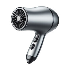 Hair dryer isolated on transparent background