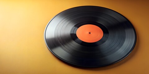 Fototapeta premium Schallplatte Vinyl Schellack Vinylscheibe Scheibe Platte Creative AI