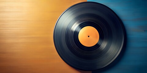 Schallplatte Vinyl Schellack Vinylscheibe Scheibe Platte AI Generative