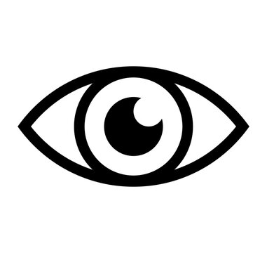 eye icon vector