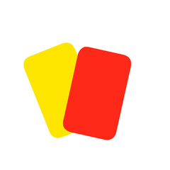 Yellow and Red Referee 