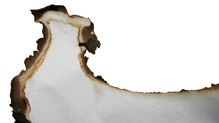 burnt paper background