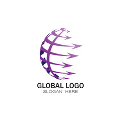 Global Logo Vector Art  Icons  and Graphics