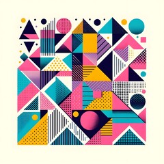 Obraz premium Abstract shape wallpaper for desktop and smartphone 