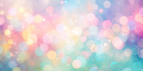 Fototapeta premium Soft focus light background patterns blur abstract style pastel color AI-Generated Content