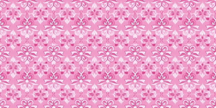 Seamless pink patterns with a soft, vibrant design. seamless background pattern