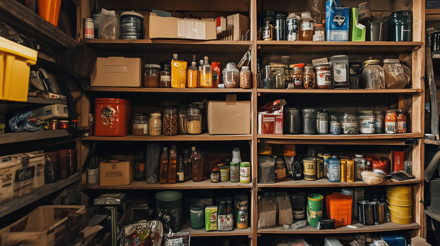 100-Day Survival Stockpile with Essential Items for Long-Term Storage