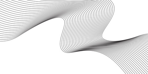 Abstract wave element for design. Digital frequency track equalizer. Stylized line art background, Abstract white wavy with blurred light curved line background.  Blending line background .