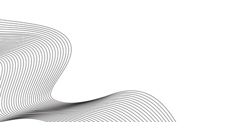 Abstract wave element for design. Digital frequency track equalizer. Stylized line art background, Abstract white wavy with blurred light curved line background.  Blending line background .