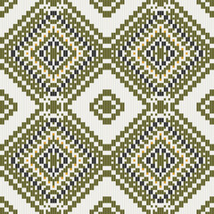 Aztec Abstract Colorful Geometric Pattern Backgroundfolk Embroidery, Aztec Geometric Ornament Print. Design for Carpet, Wallpaper, Clothing, Wrapping, Fabric