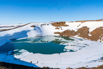 Vulkankrater Krafla © Barbara