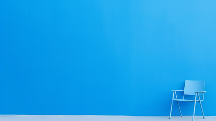 The blue background gives the image a calm and peaceful mood. 