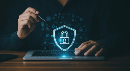 Cybersecurity and network protection for future technology, web services and business projects.