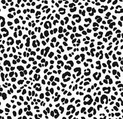 A seamless pattern of small leopard spots