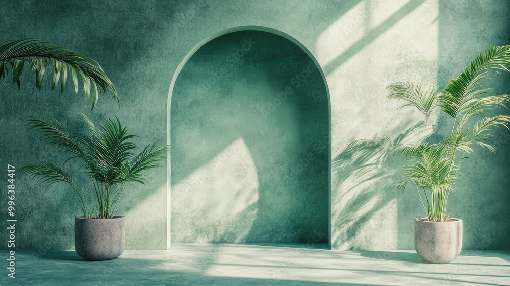 Poster create captivating visuals using high resolution sage green digital backdrops that showcase natural 