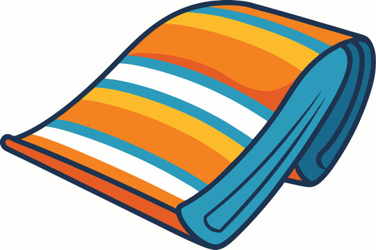 recommend clip art: Towel vector illustration