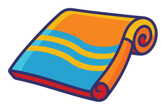 recommend clip art: Towel vector illustration