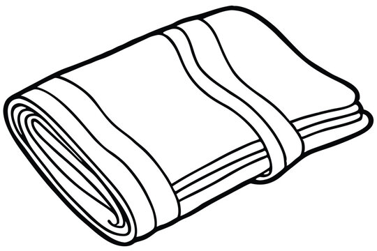 recommend clip art: Towel vector silhouette