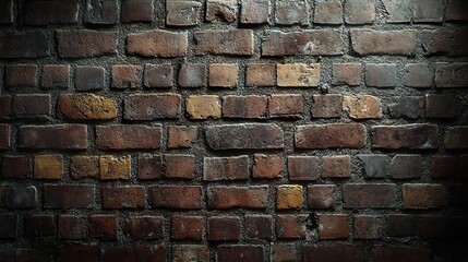 Obraz premium Brick Wall Texture with Visible Patterns for Design and Backgrounds
