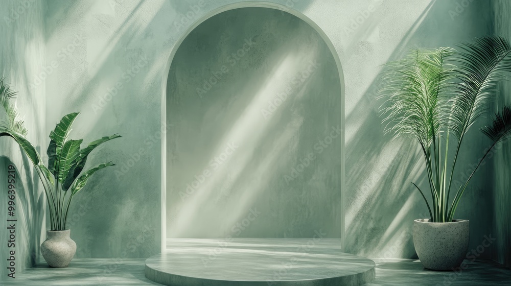 Aufkleber create captivating visuals using high resolution sage green digital backdrops that showcase natural 