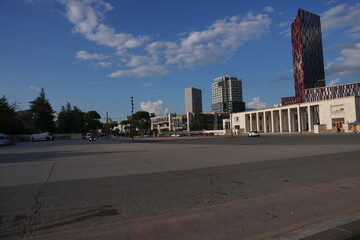 Obraz premium Piazza Madre teresa, tirana