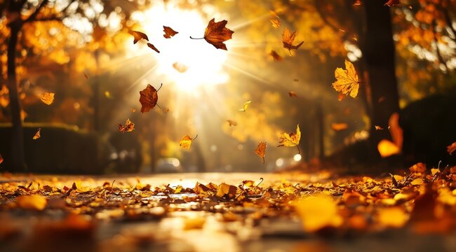 Break Time Fall Background