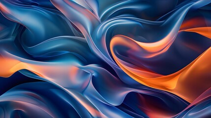 Obraz premium Elegant Abstract Background Featuring Smooth Shapes for a Modern and Sophisticated Visual Experience