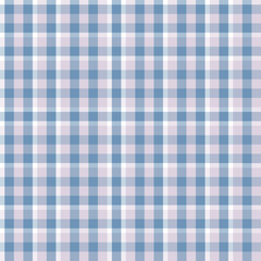 Seamless pattern of fabrics. A gentle pastel plaid design that cozy and classic touch. This checkered pattern features soft, muted colors. Ideal for apparel, vintage-inspired or minimalist look.