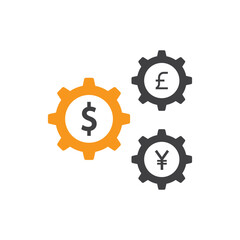 Currency logo icon