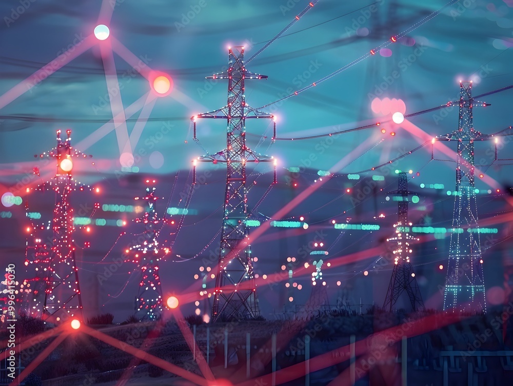 Poster innovative smart grid system integrating for predictive maintenance and outage prevention in advance