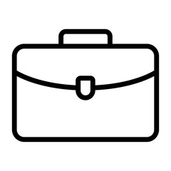 suitcase line icon	