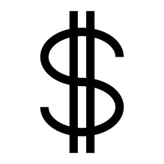 dollar symbol icon 