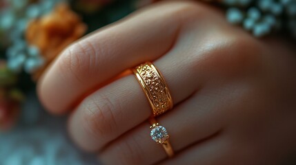 the Young father tenderly holding his adorable baby girl, capturing a moment of affection.