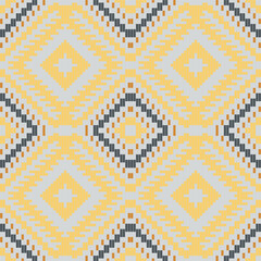 Traditional Design Islamic Pattern Backgroundfolk Embroidery, Aztec Geometric Ornament Print. Design for Carpet, Wallpaper, Clothing, Wrapping, Fabric