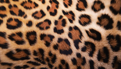 Leopard Animal Print. Background Texture.