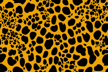Leopard Animal Print. Background Texture.