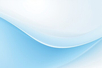 Light blue backgrounds abstract shape.