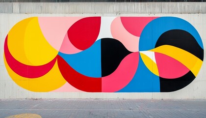 Highlight the beauty of abstract street art