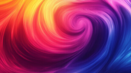 Obraz premium A vibrant abstract background with swirling colors and soft gradients, creating a sense of depth and motion